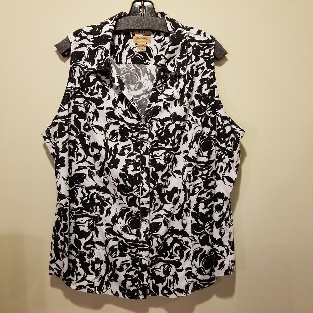 Gold Label Investments Sleeveless Shirt - size 20W